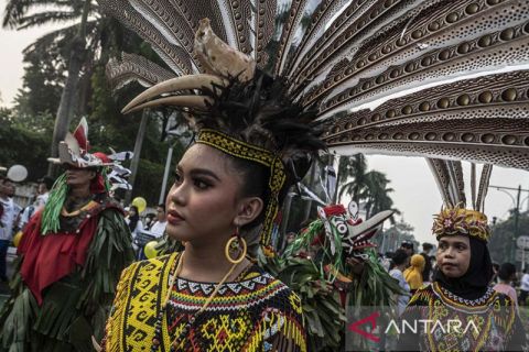 Karnaval budaya di Jakarta sambut IKN