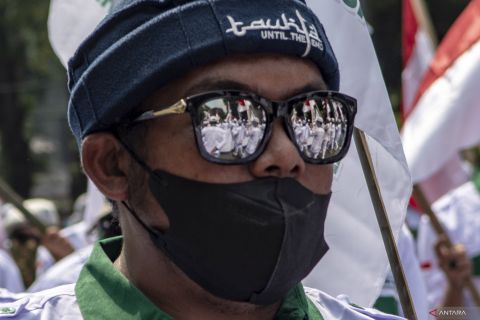 Unjuk rasa di Kemenag tuntut penutupan Ponpes Al-Zaytun