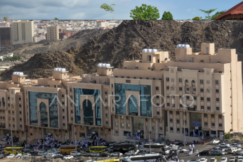 Keberangkatan calon haji ke Arafah