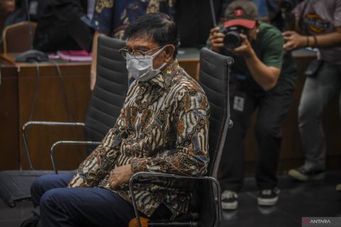 Sidang dakwaan Johnny G Plate