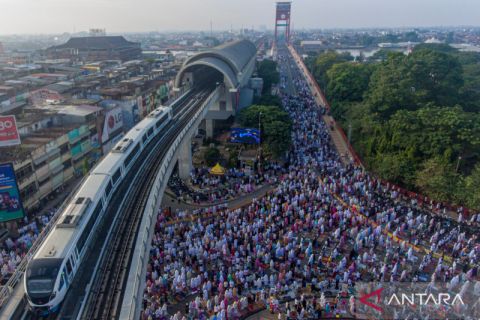 Shalat Idul Adha di Palembang