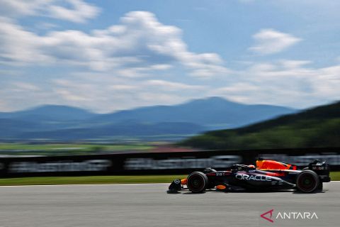 Sesi latihan balap F1 GP Austria