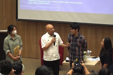 Cari wirausahawan baru terdidik, Menkop-UKM bidik kalangan mahasiswa