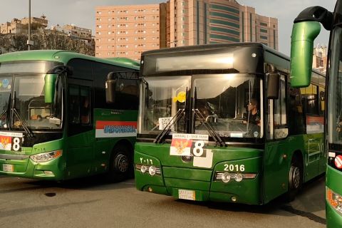 Bus shalawat berhenti beroperasi  sementara 6 sampai 13 Zulhijah