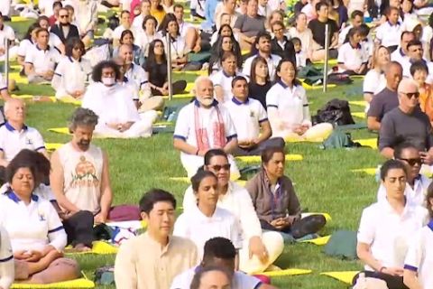 Sekjen PBB Guterres sebut yoga miliki manfaat yang sangat berharga