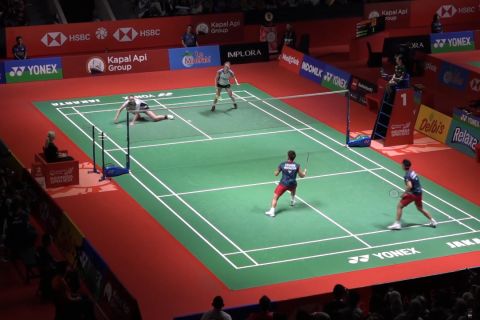 Apriyani/Fadia lolos ke babak kedua Indonesia Open 2023