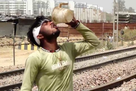 Gelombang panas ekstrem landa seluruh India