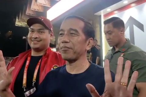 Jokowi optimis Ginting bisa juara di final Indonesia Open 2023