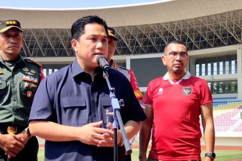 Ketum PSSI cek Stadion Manahan untuk kualifikasi Piala Asia U-23 2024
