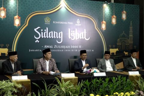 Pemerintah tetapkan Idul Adha 1444 H pada 29 Juni 2023