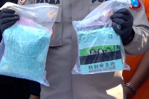 Polisi Surabaya amankan 28,3 kilogram sabu-sabu dari seorang pengedar