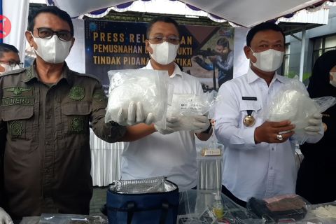 Musnahkan 3 kg narkotika, BNN NTB selamatkan 60 ribu anak bangsa