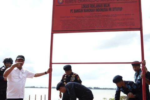 KKP segel reklamasi dan tindak lanjuti pencemaran limbah di Batam