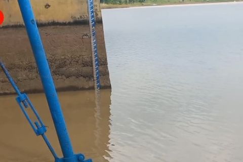 Volume air Waduk Dawuhan Madiun susut 35%