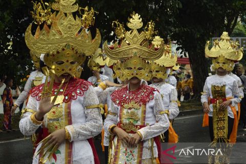 Festival Krakatau 2023 dimeriahkan karnaval topeng