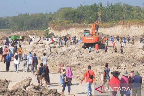 Warga menentang aktivitas Galian C di Boyolali