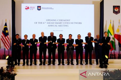 Pembukaan The 6th ASEAN Smart Cities Network Annual Meeting di Bali