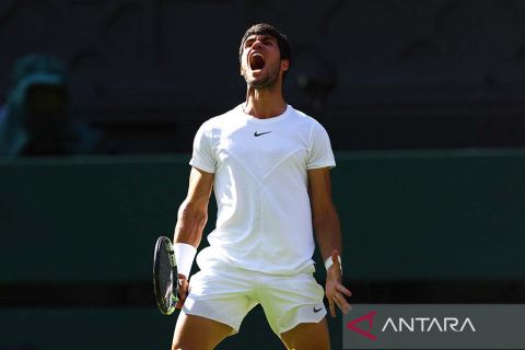 Alcaraz tembus semi final Wimbledon pertama kalinya