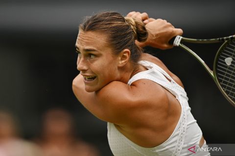 Laga semi final tunggal putri Wimbledon