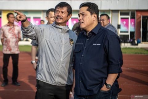 Erick Thohir tinjau seleksi Timnas U-17