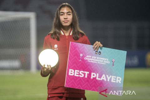 Claudia Alexandra Scheunemann jadi pemain terbaik AFF U-19 Women Championship 2023