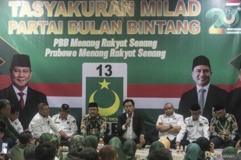Tasyukuran milad Partai Bulan Bintang