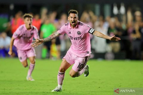 Debut gemilang Lionel Messi di Inter Miami