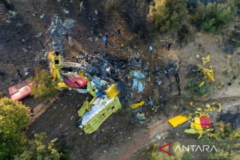 Kecelakaan pesawat pemadam kebakaran di Yunani