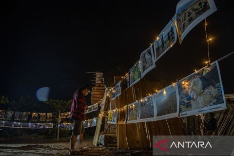 Pameran foto Hari Konservasi Mangrove Internasional