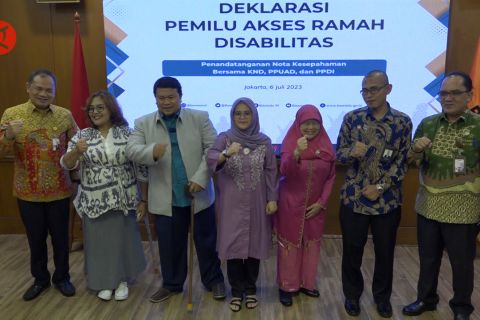 Bawaslu berkomitmen wujudkan pemilu yang ramah disabilitas