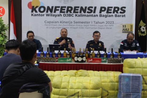 Bea Cukai gagalkan penyelundupan barang ilegal senilai Rp180,4 miliar