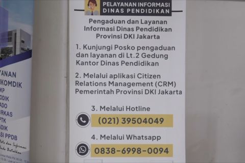 Cara Dinas Pendidikan DKI tangani aduan pungutan liar di sekolah