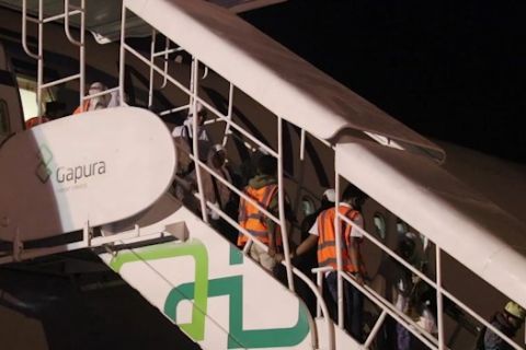 Jamaah haji kloter pertama Aceh tiba di Tanah Air