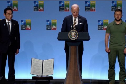 Merasa didukung AS, Ukraina sebut KTT NATO berakhir baik