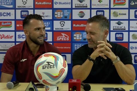 Persija bungkam Bhayangkara FC 4 - 1, Simic cetak dua gol