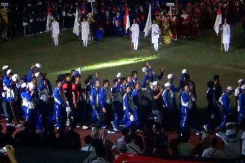Porprov Jambi dimulai, pertandingkan 40 cabang dan 6.805 atlet