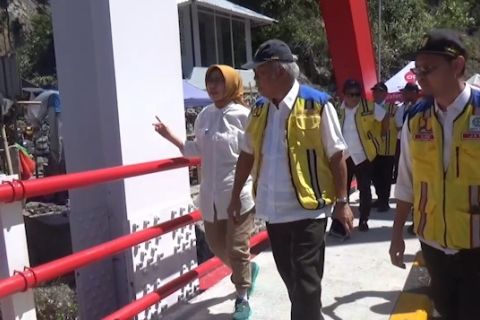 Menteri PUPR targetkan jembatan Lumajang - Malang selesai 4 bulan