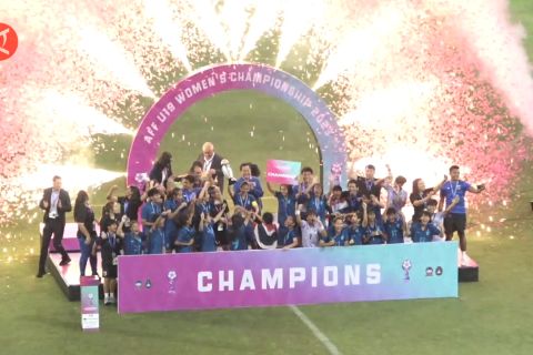 Tekuk Vietnam 2-1, Thailand juara AFF U-19 Women's Championship 2023