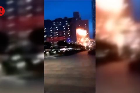 Tiga drone Ukraina serang pusat bisnis di Moskow