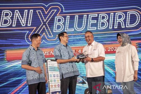 Peluncuran aplikasi transformasi Digital BNI dan Bluebird
