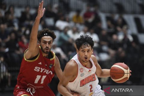 Timnas basket Indonesia kalah dari Suriah 76-82