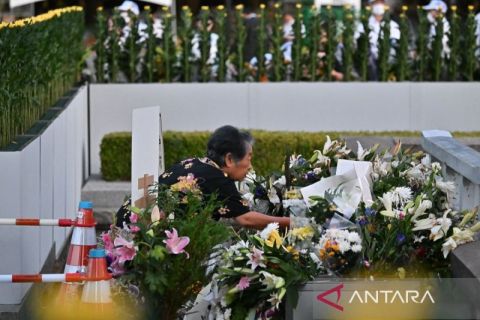 Peringatan 78 tahun bom atom di Hiroshima