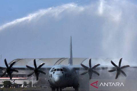 Unit ketiga pesawat Super Hercules tiba
