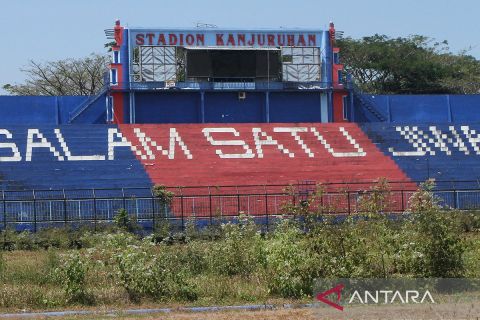 Kondisi Stadion Kanjuruhan tidak terawat