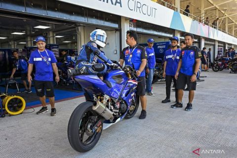 Sesi latihan bebas Idemitsu FIM Asia Road Racing Championship 2023