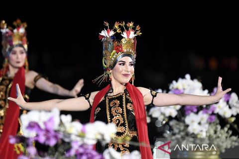 Penerima BSBI tampilkan tarian tradisional