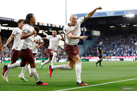 Liga Inggris: Manchester City tekuk Burnley 3-0