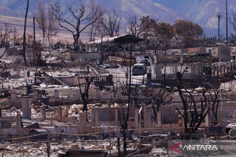 Kebakaran seminggu berlalu, Kota Lahaina Hawaii masih belum pulih