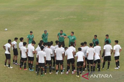 Latihan Timnas U-17 di Jakarta