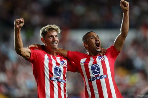 Liga Spanyol:  Atletico Madrid bantai Rayo Vallecano 7-0